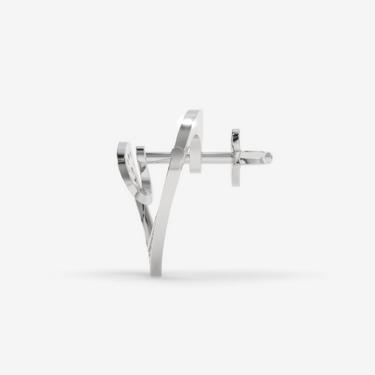 The Heartbeat Stud Earrings