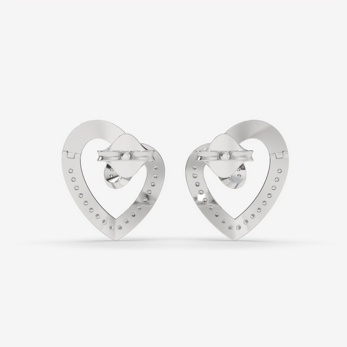 The Heartbeat Stud Earrings