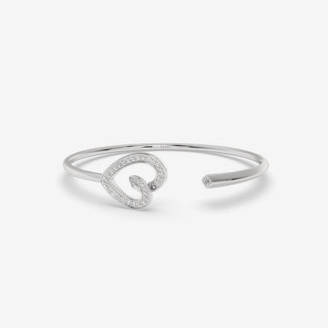 The Whispering Heart Bangle