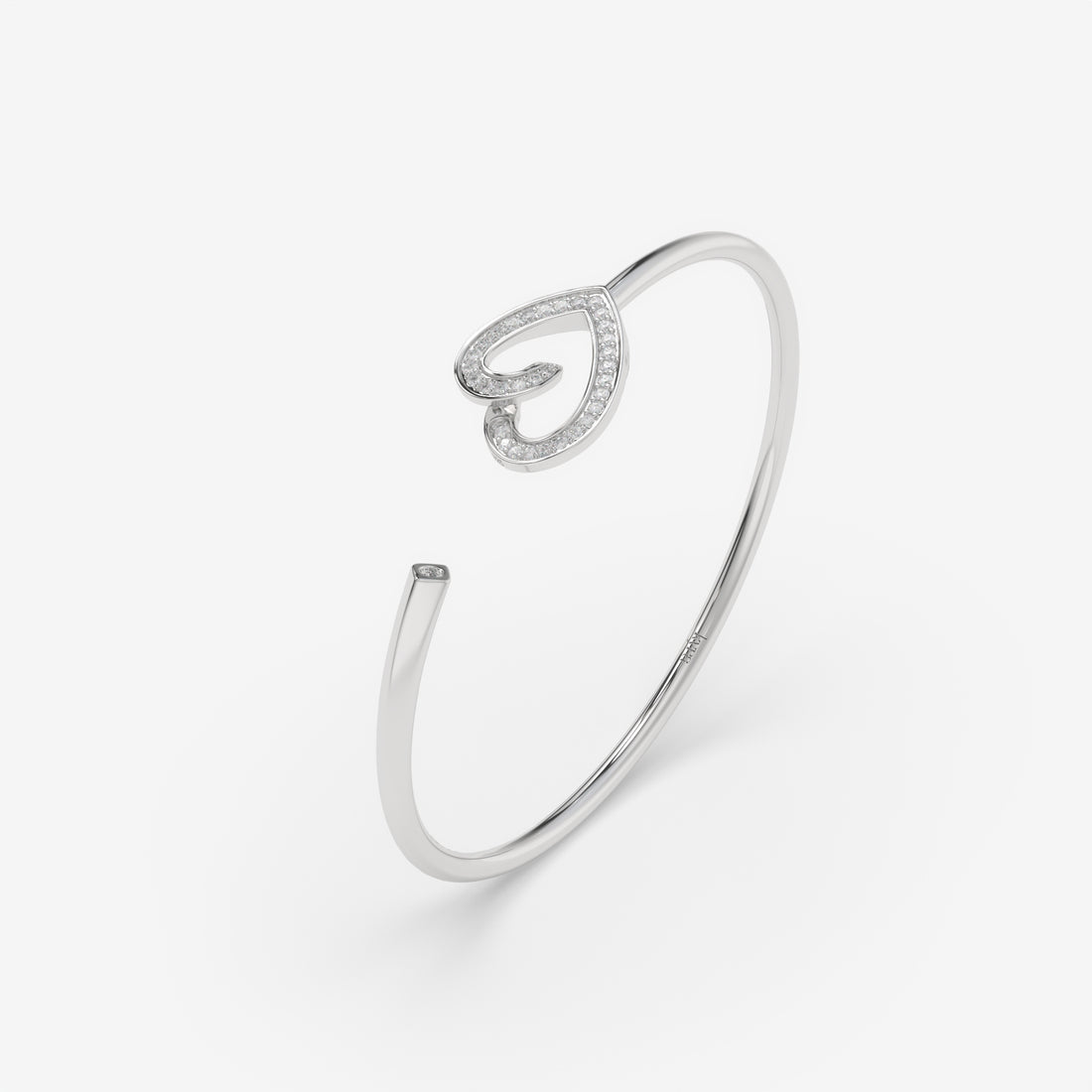 The Whispering Heart Bangle