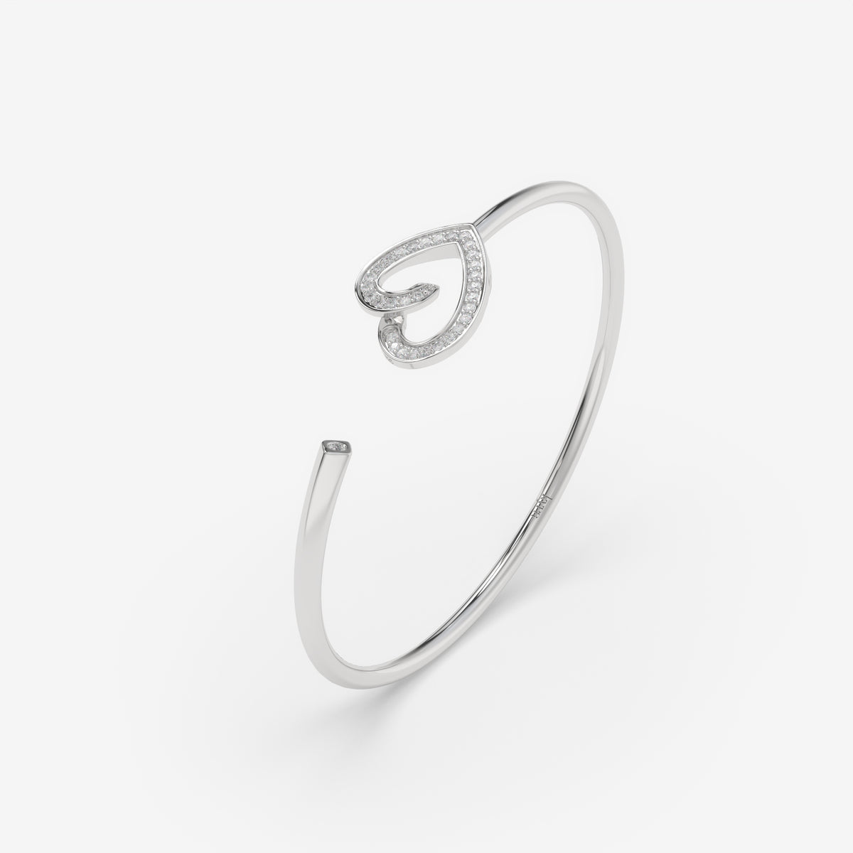 The Whispering Heart Bangle