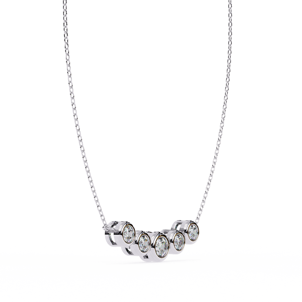 Zephyr Diamond Pendant
