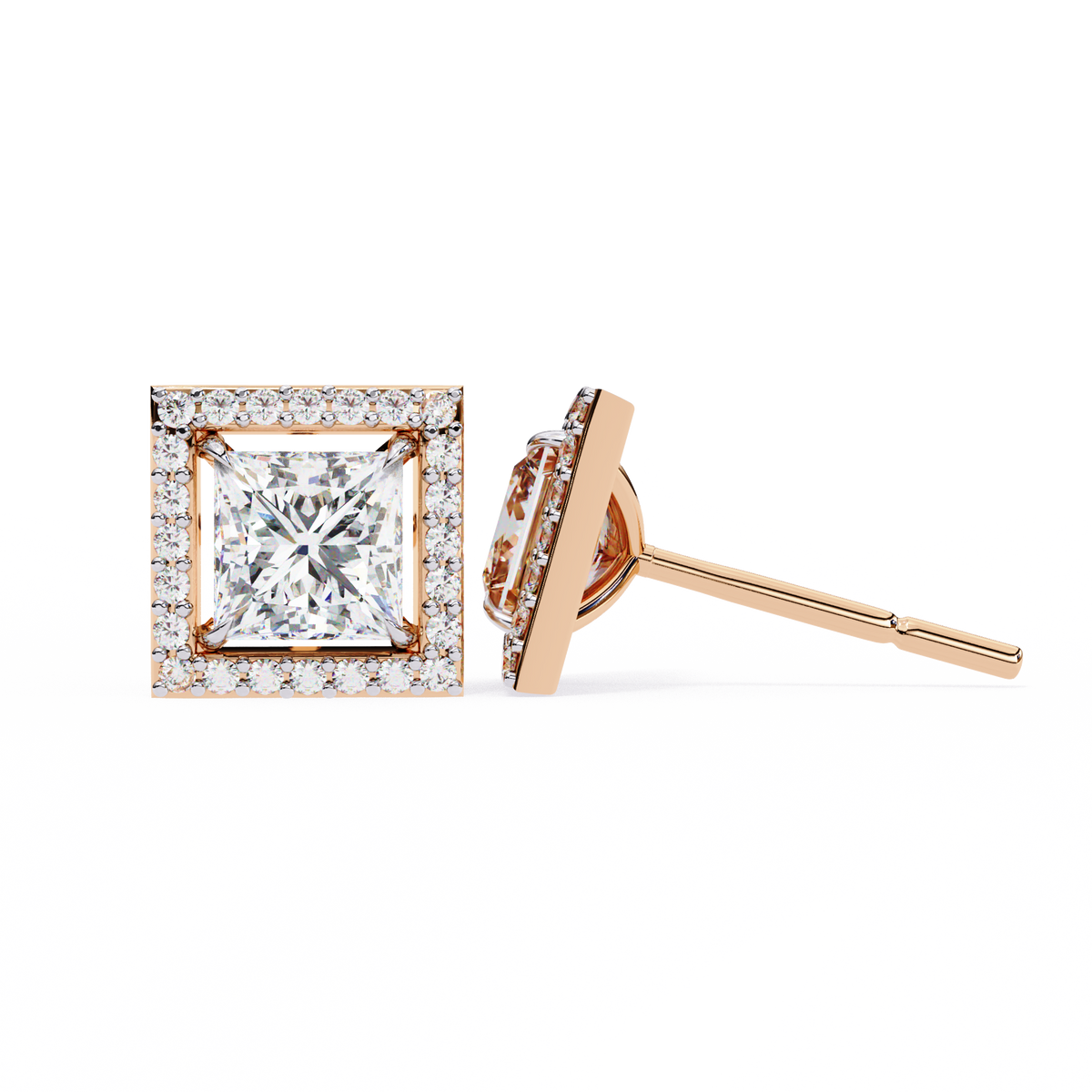 Logan Solitaire Earring