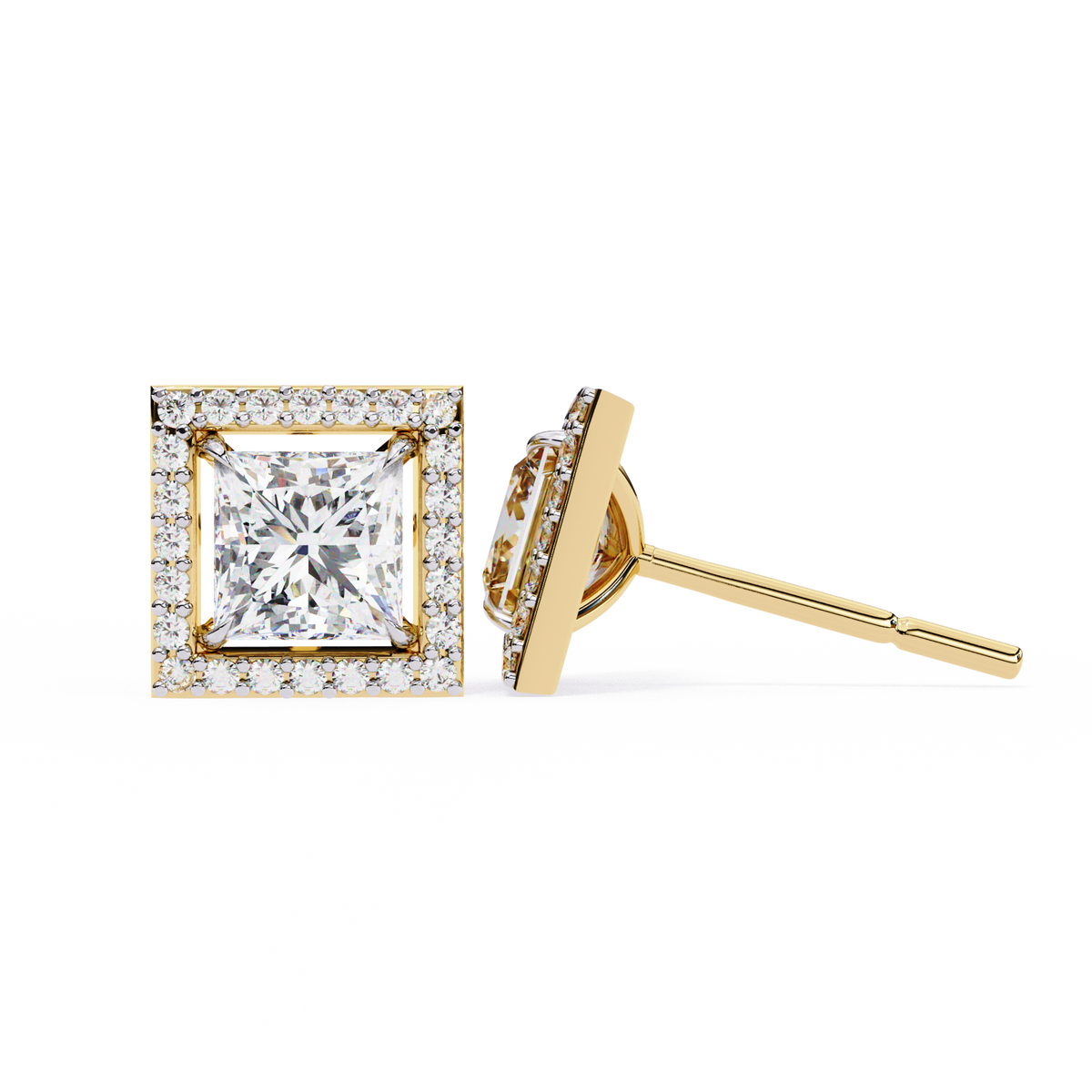 Logan Solitaire Earring