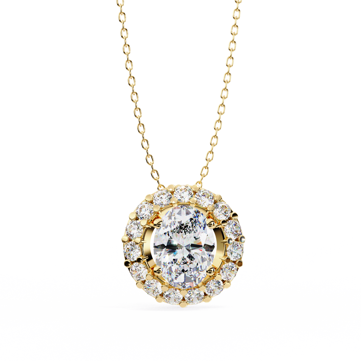 Avery Solitaire Pendant