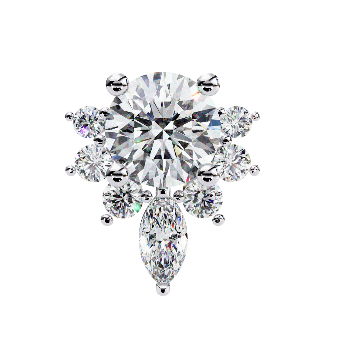 Erin Solitaire Earring
