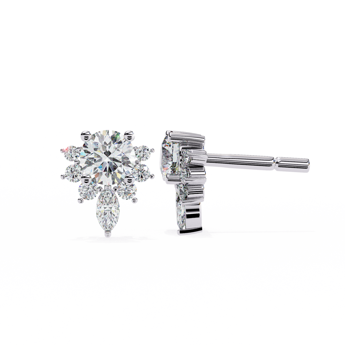 Erin Solitaire Earring