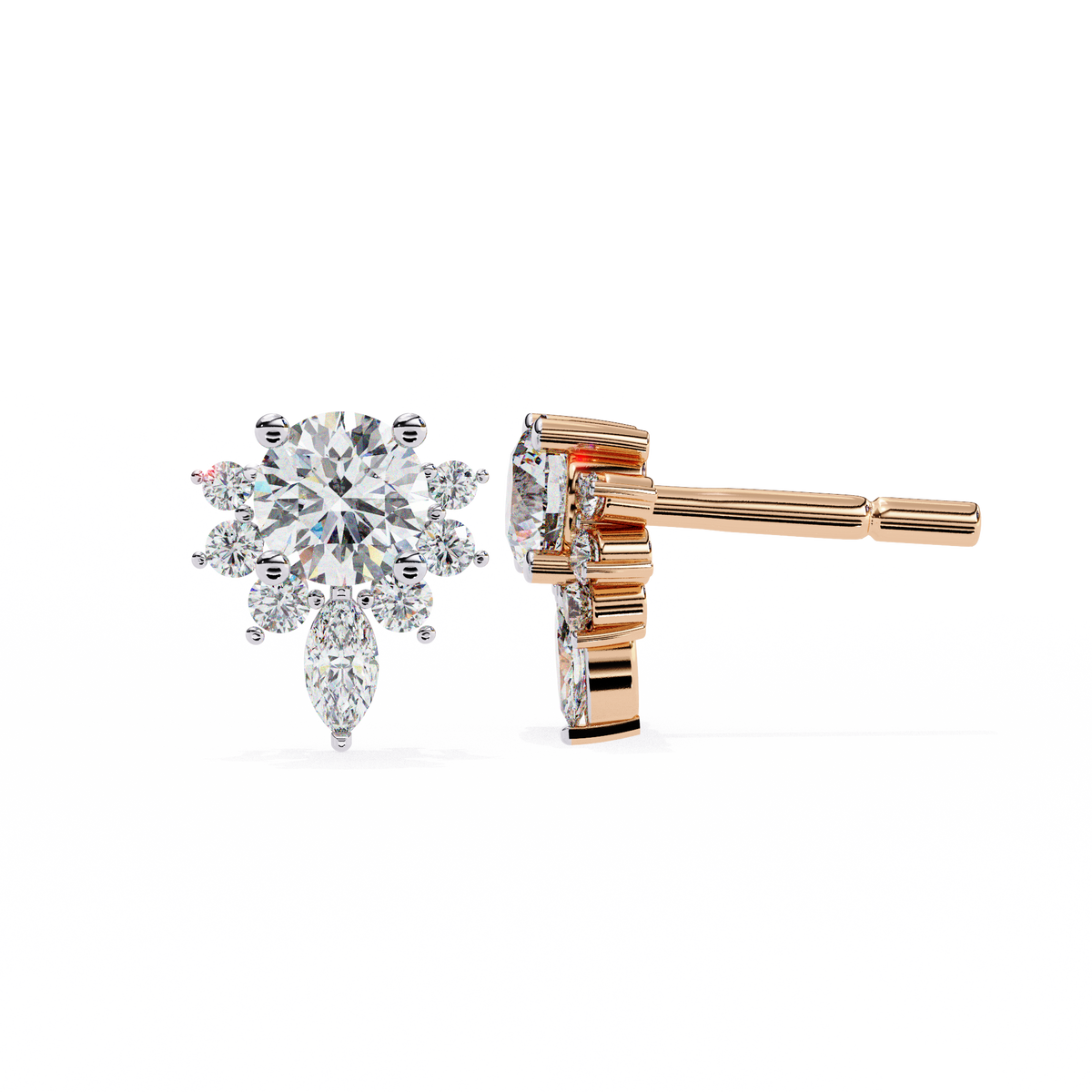 Erin Solitaire Earring