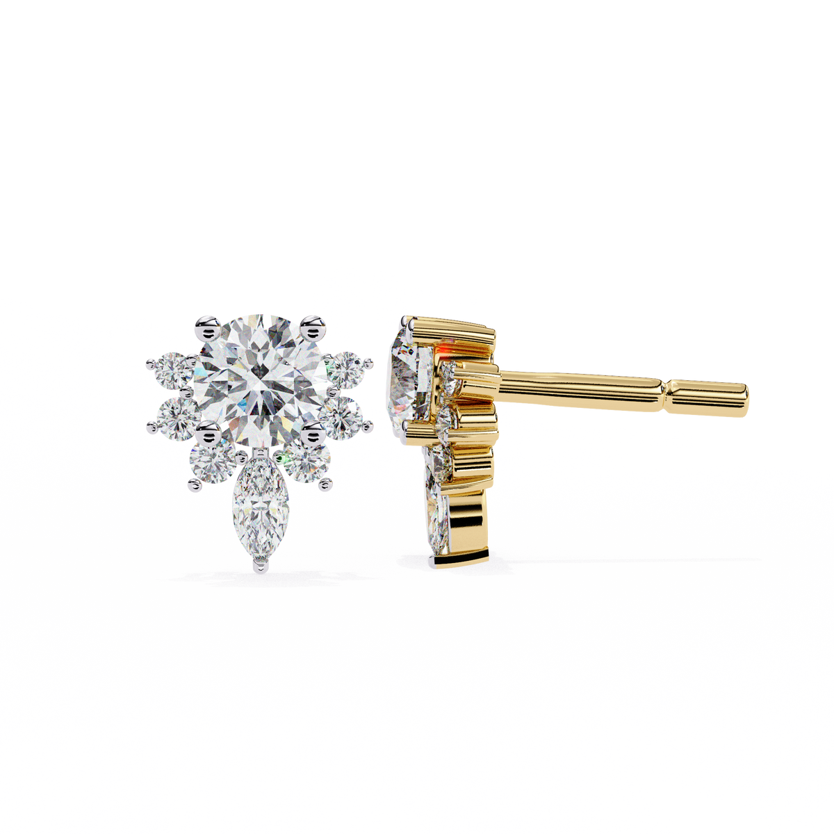 Erin Solitaire Earring
