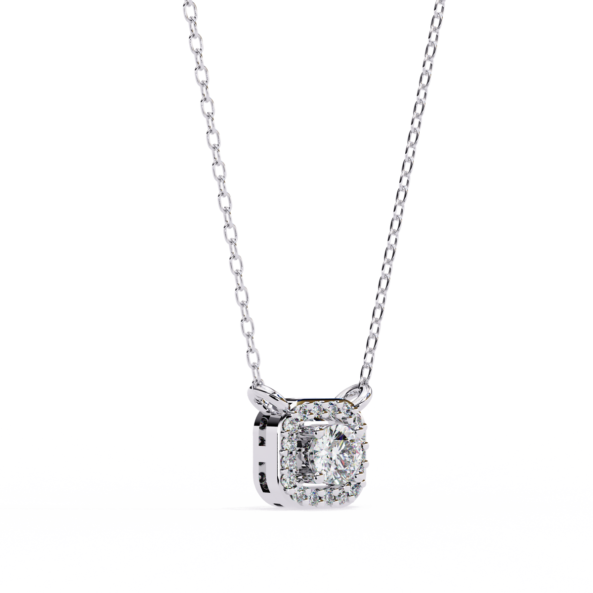 Caroline Solitaire Pendant