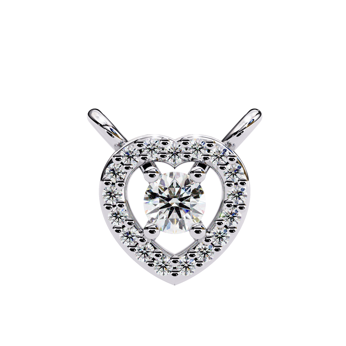 Charlotte Solitaire Pendant