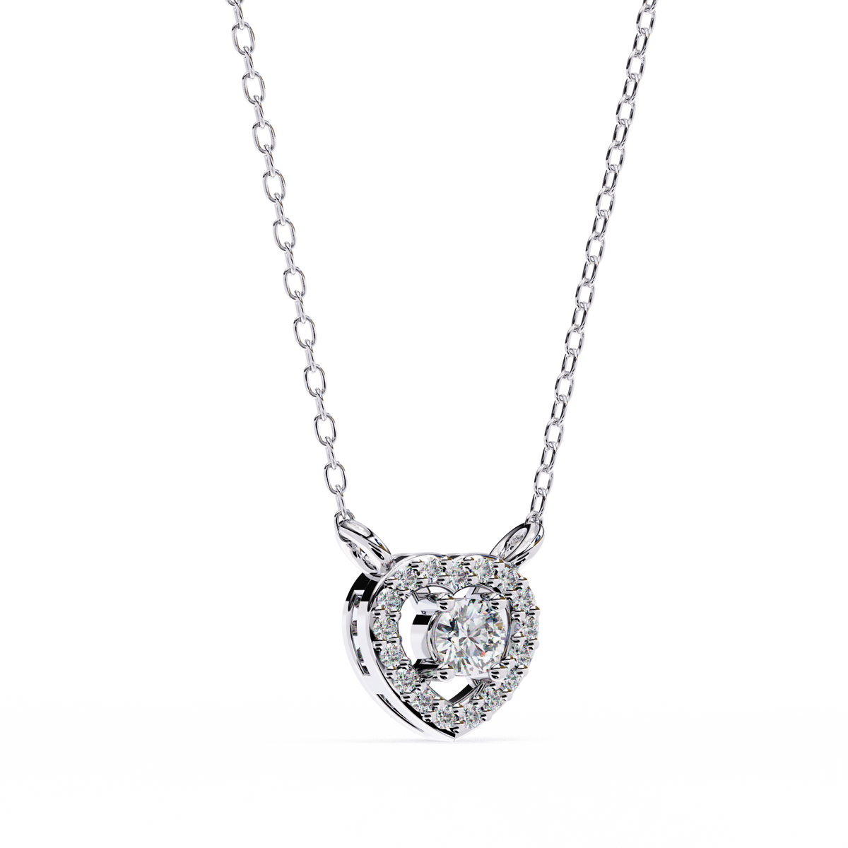 Charlotte Solitaire Pendant