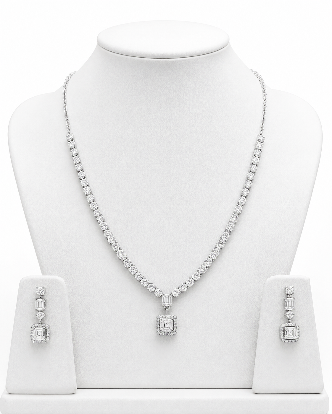 Celeste Diamond Necklace Set