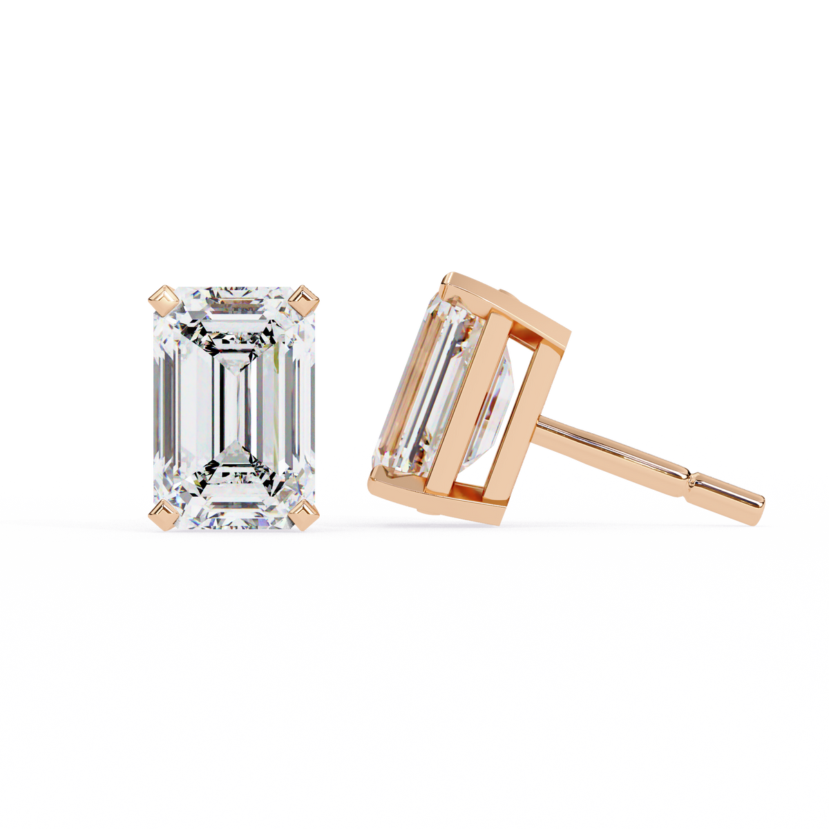Emerson Solitaire Earring