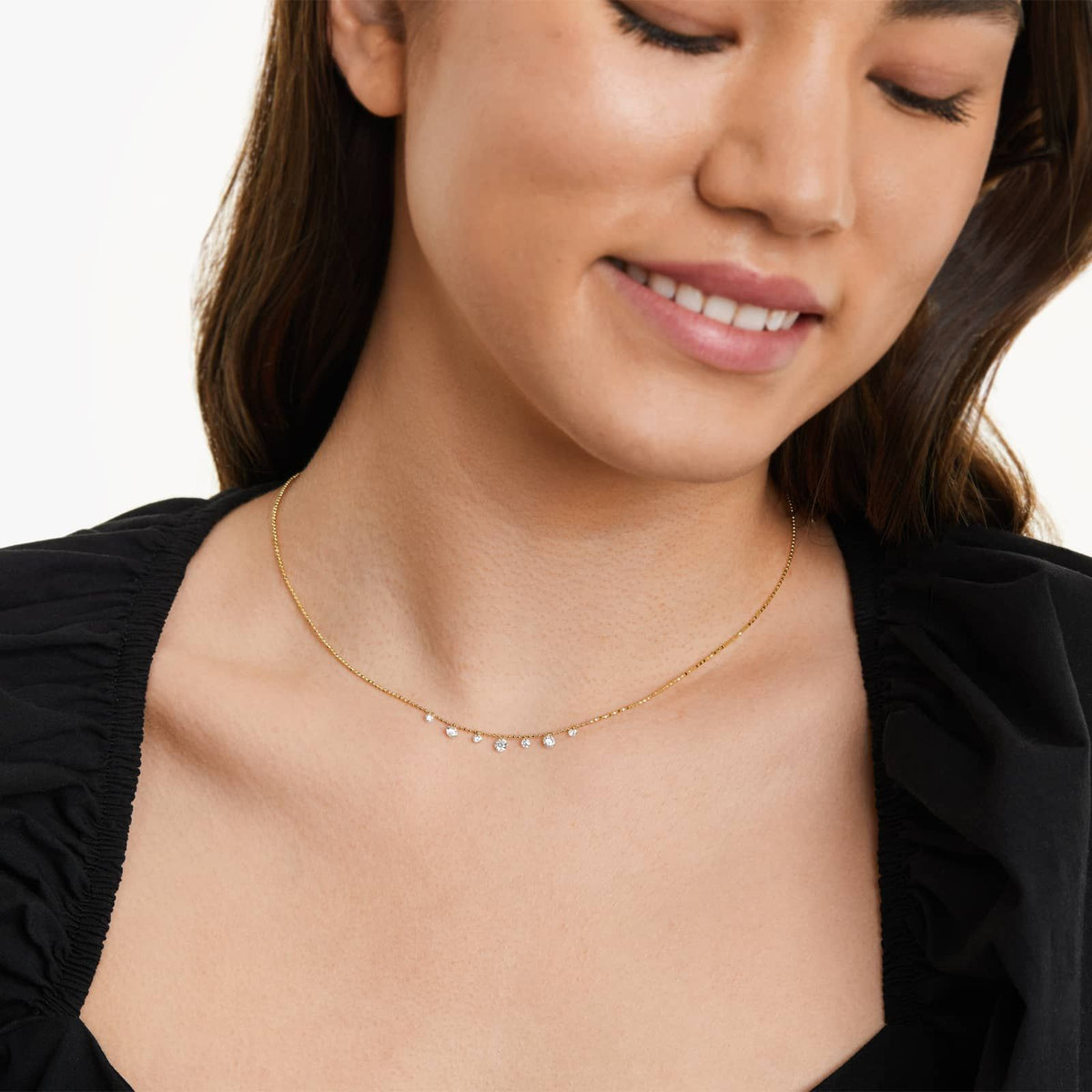 Poppy Tennis Necklace