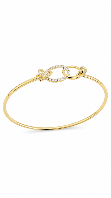 Infinity Loop Diamond Bracelet
