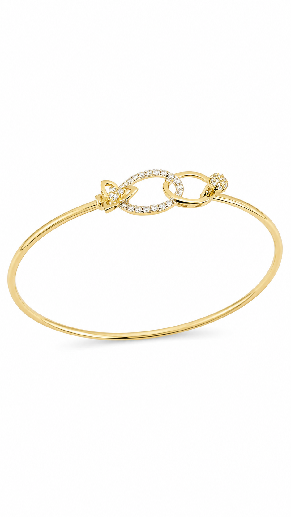 Infinity Loop Diamond Bracelet