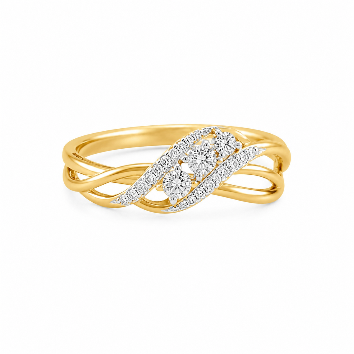 Twinkle Wave Ring