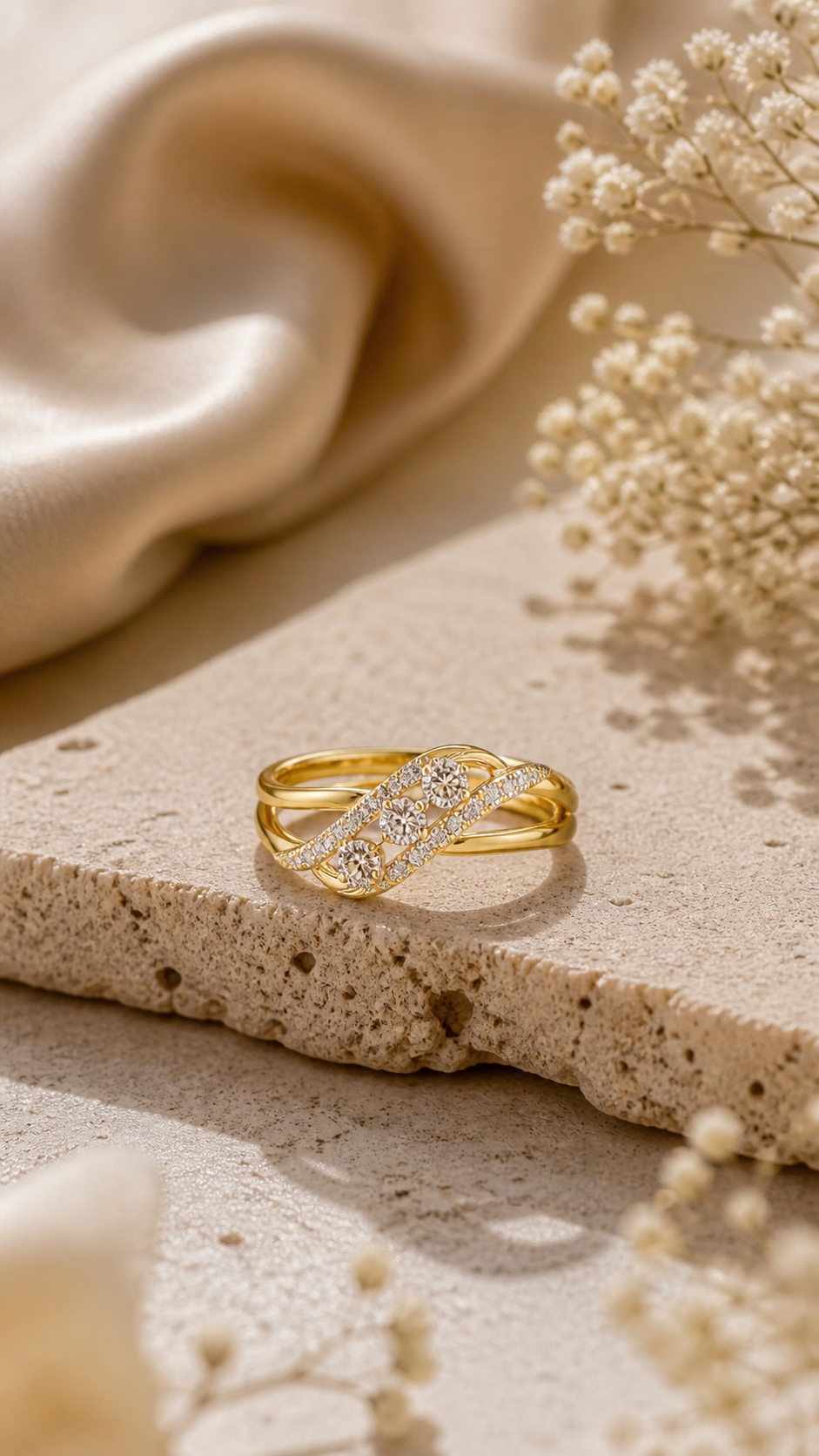 Twinkle Wave Ring