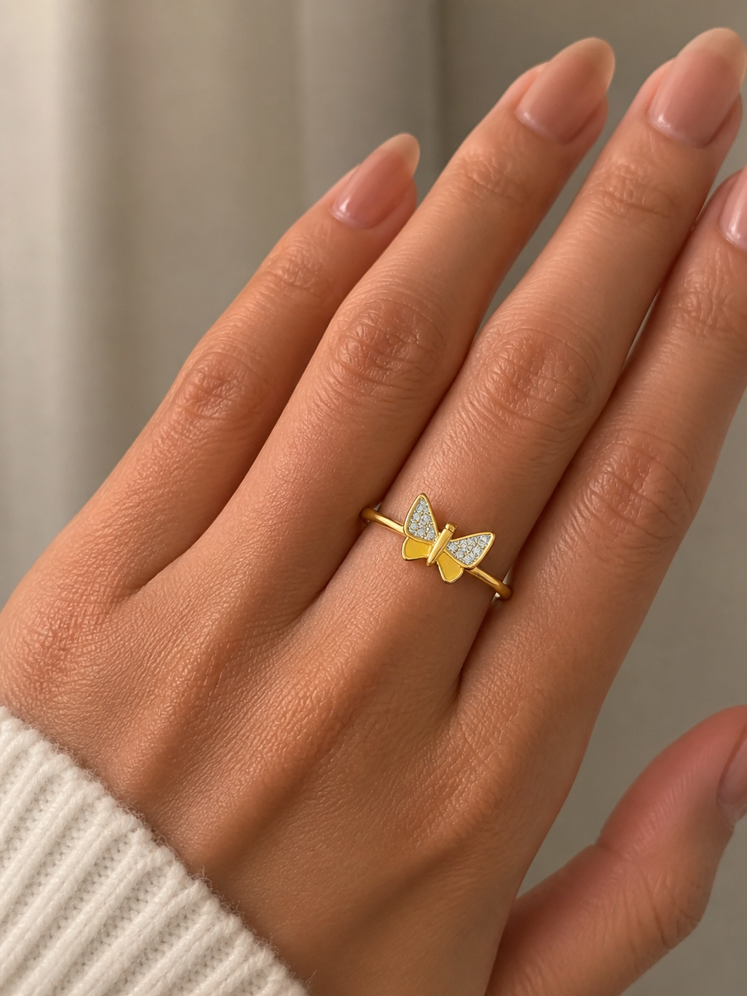 Butterfly Whisper Ring