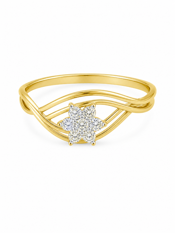 Diva diamond ring
