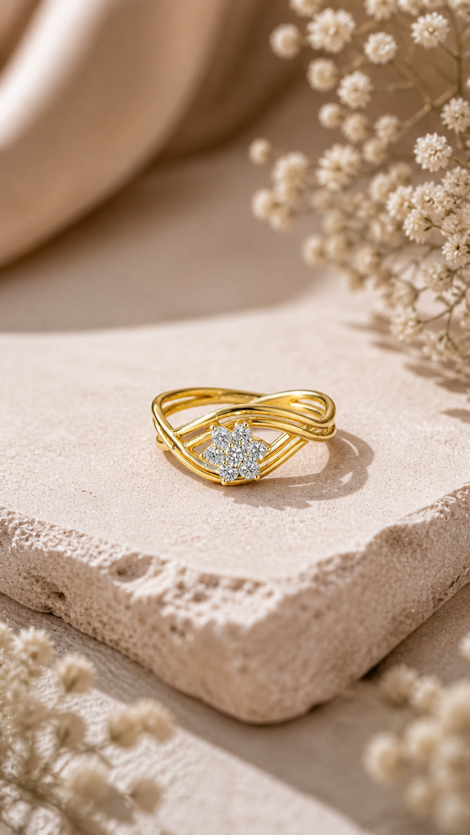 Diva diamond ring