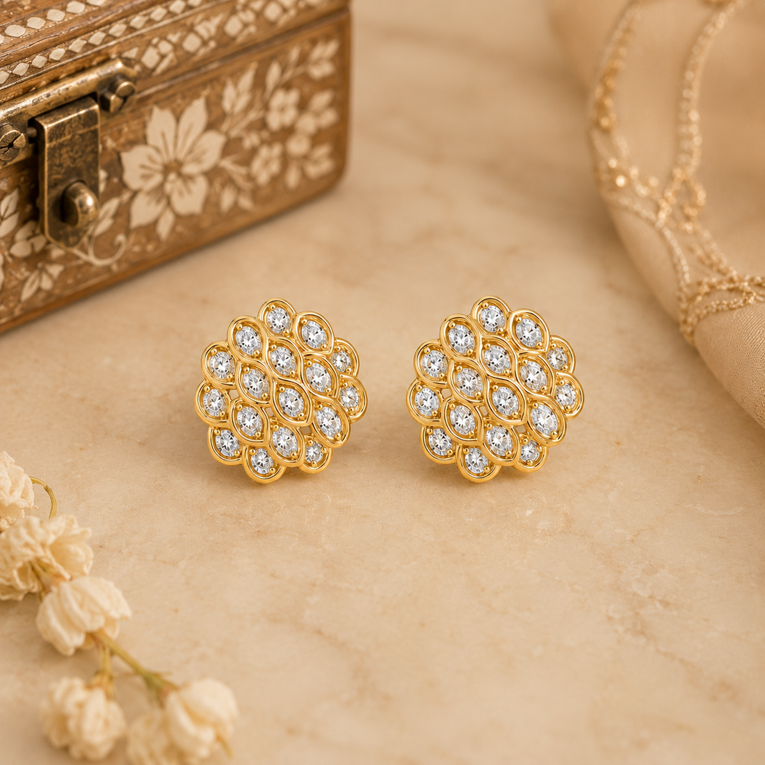 Starlit Bloom studs