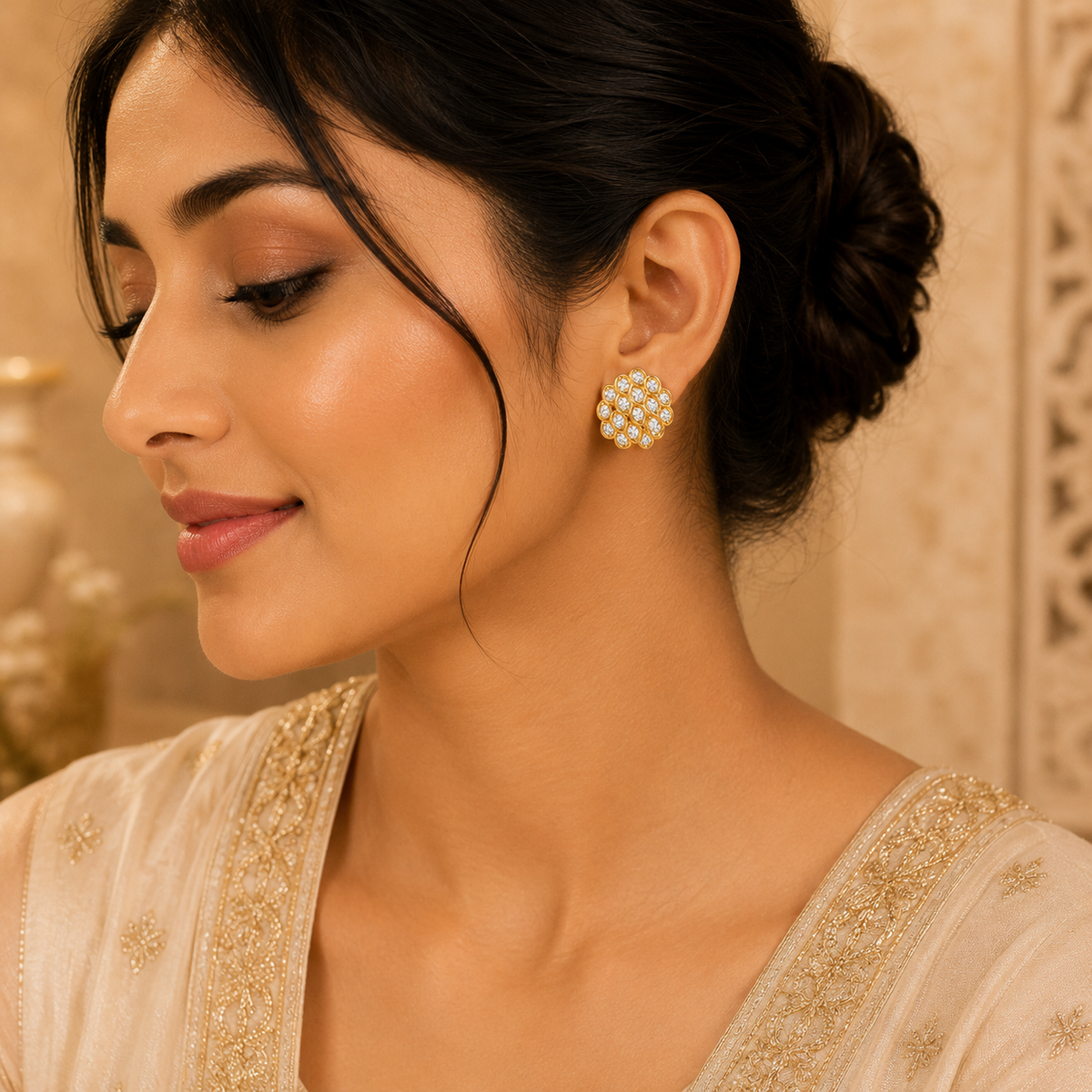 Starlit Bloom studs