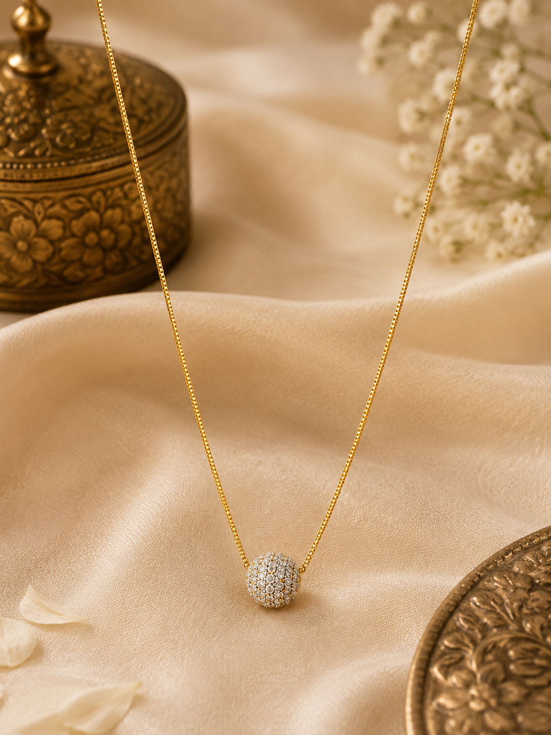 Solitaire Glow Necklace