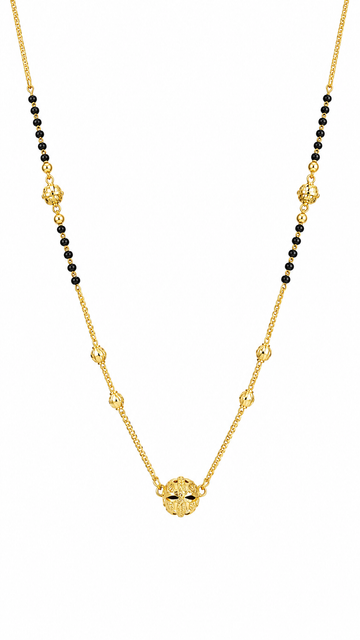 Classic Gold Bead Mangalsutra