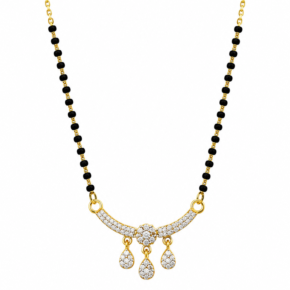 Diamond Dewdrop Mangalsutra