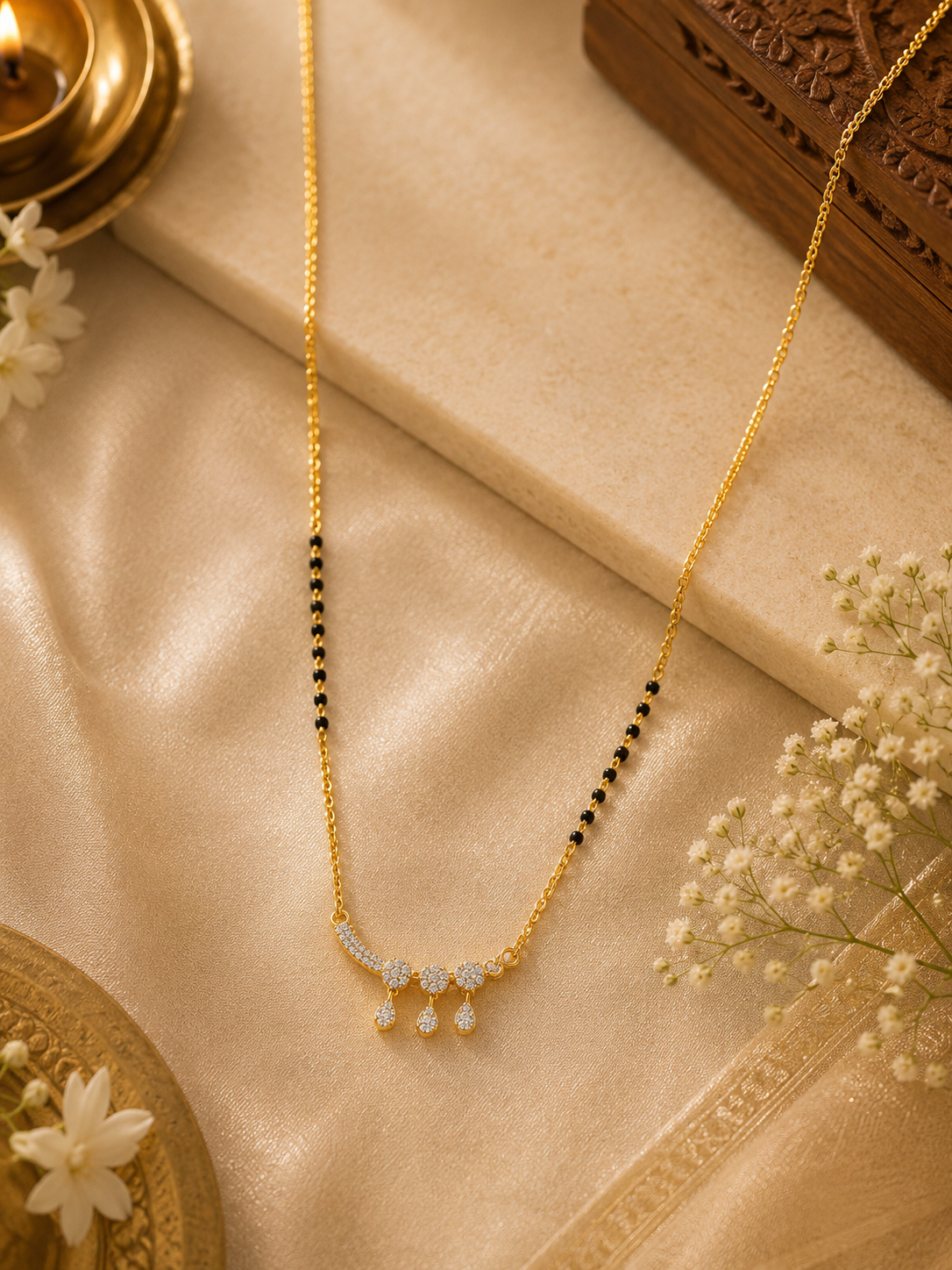 Diamond Dewdrop Mangalsutra