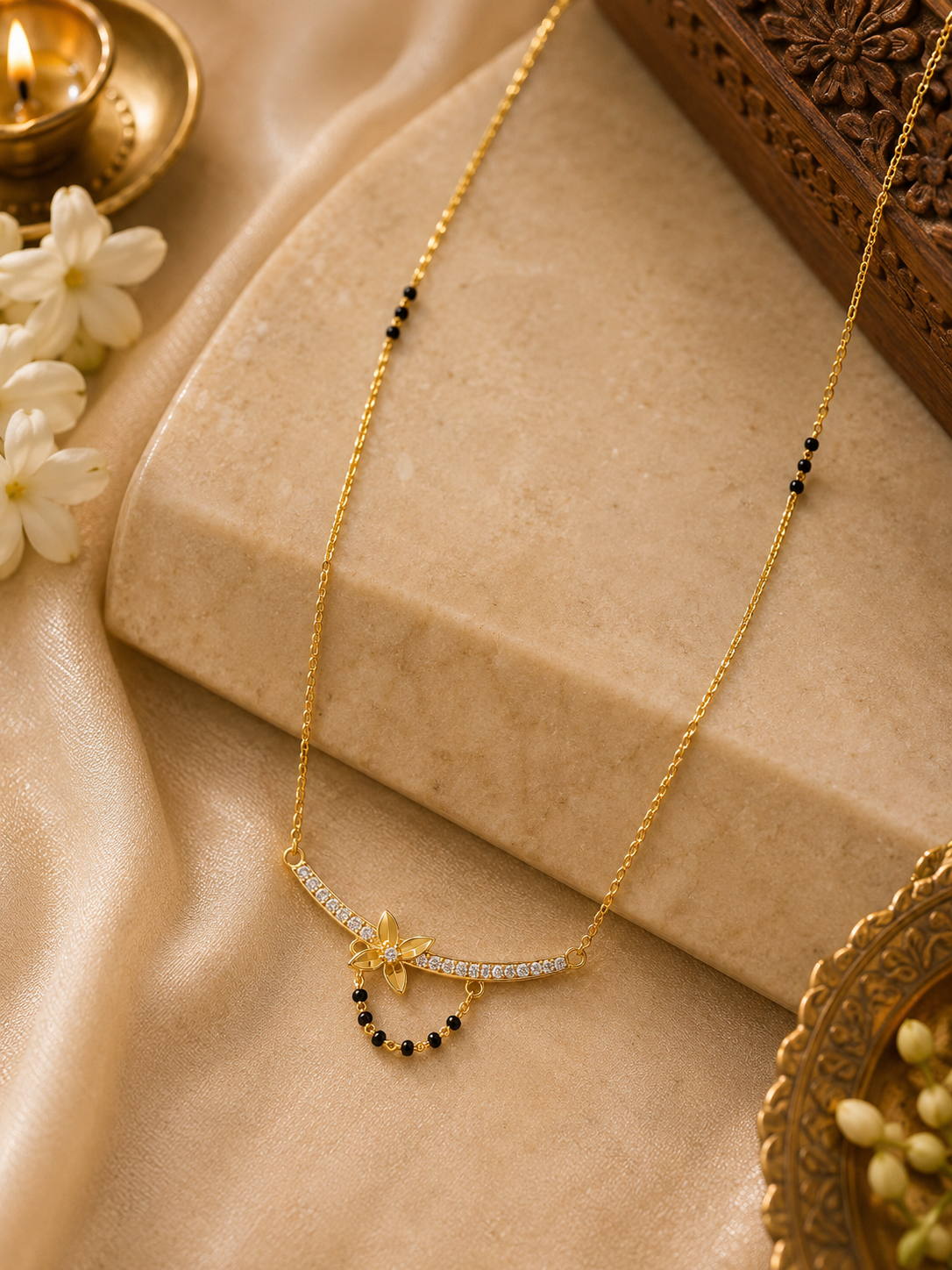 Petal Grace Mangalsutra