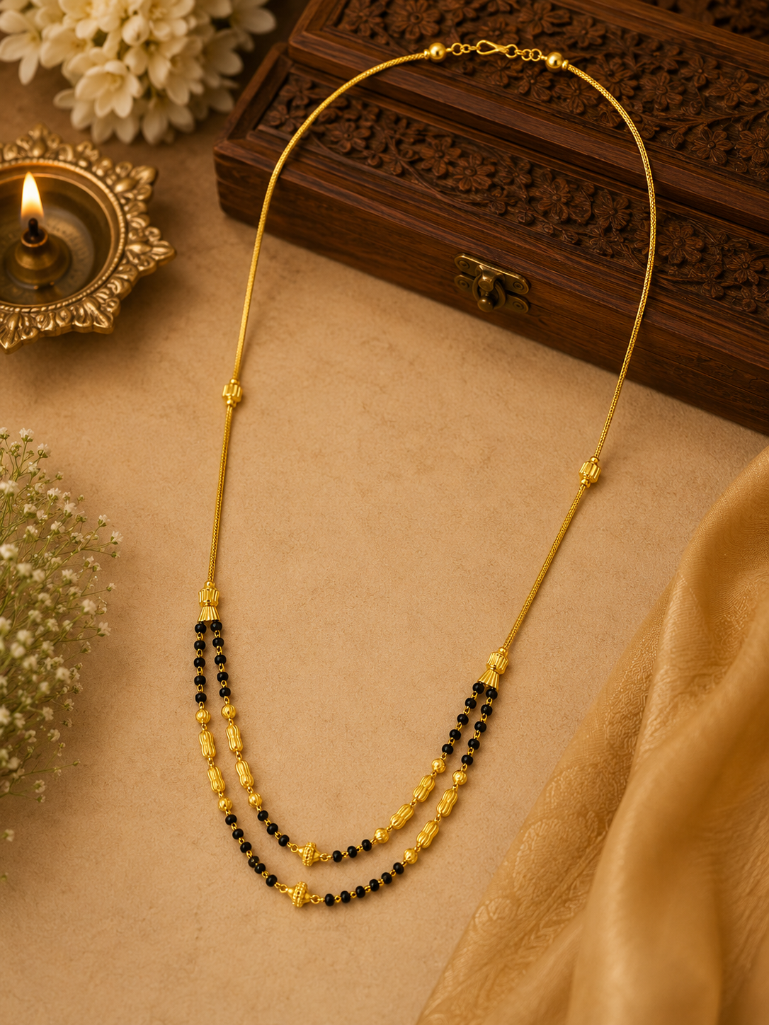 Twin Layer Elegance Mangalsutra