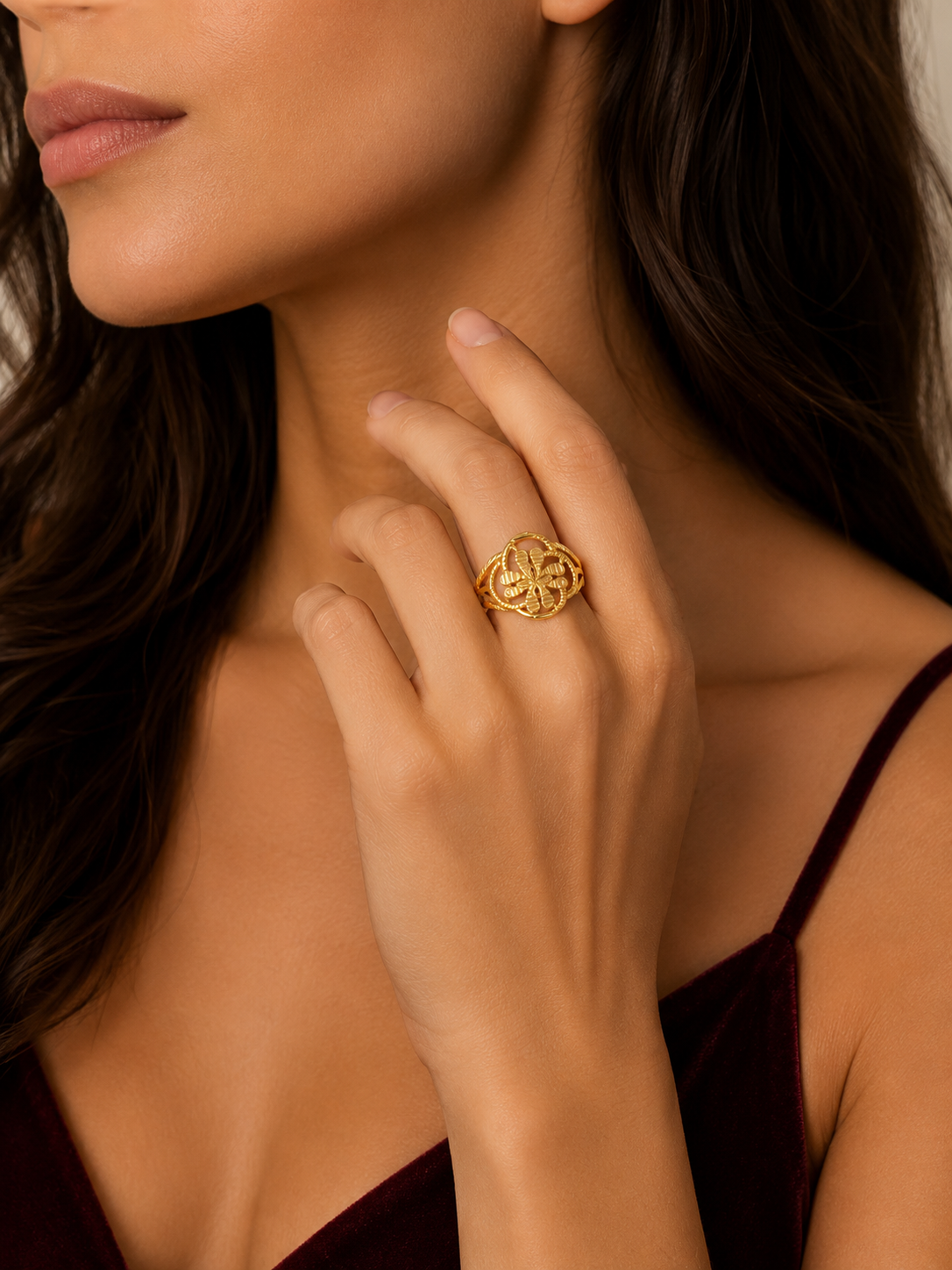 Floral Grace Ring
