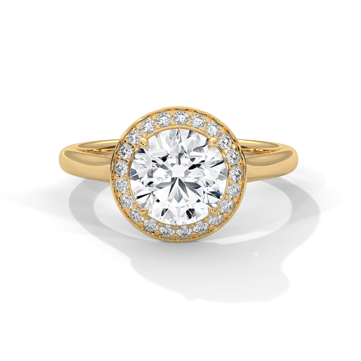 Genevieve Halo Ring
