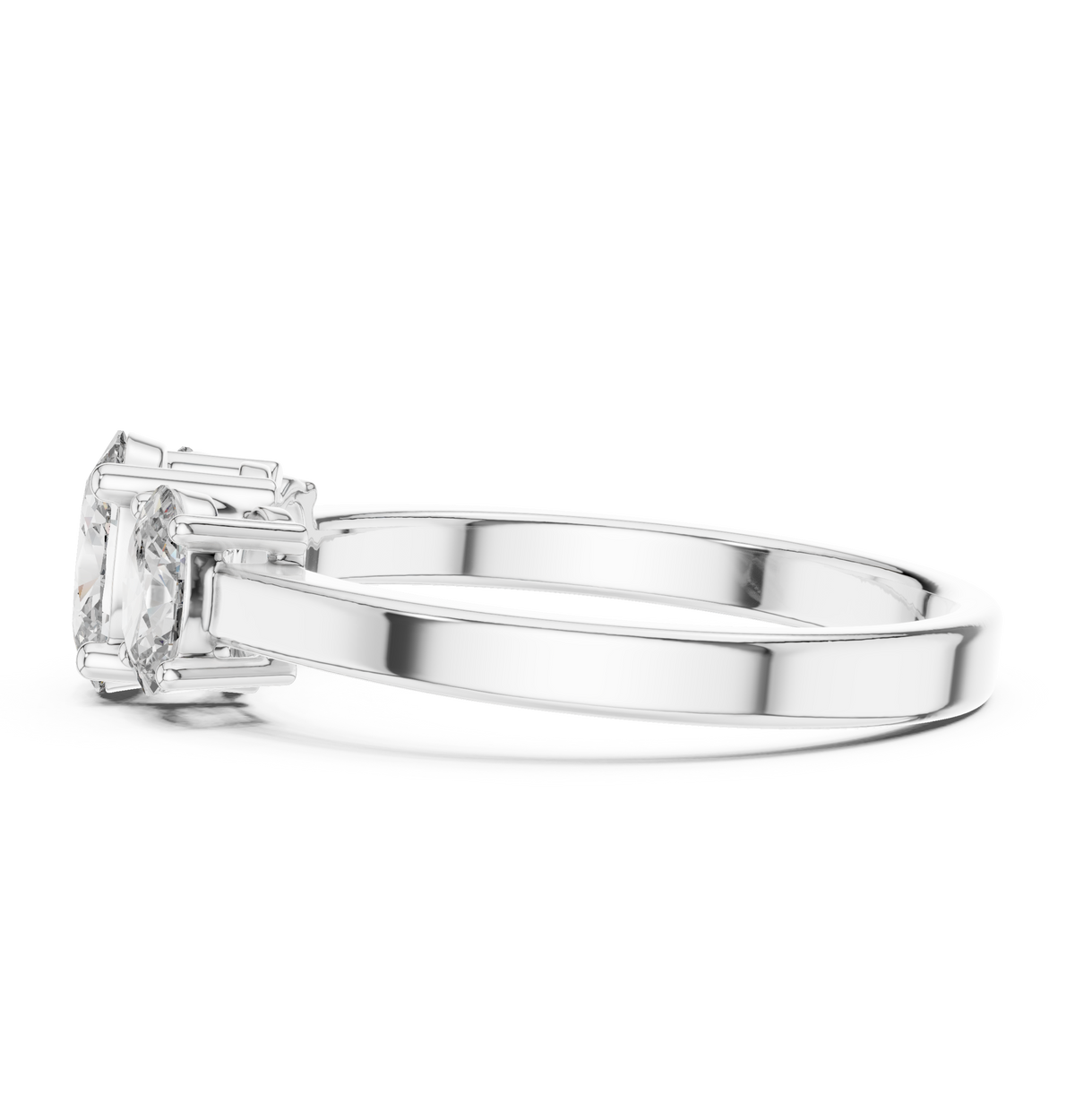 Samantha Three Stone Ring