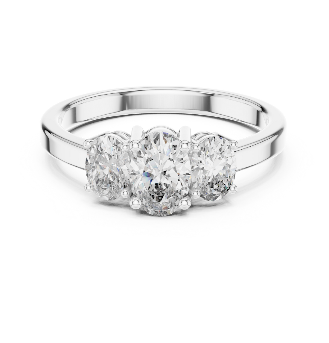 Samantha Three Stone Ring