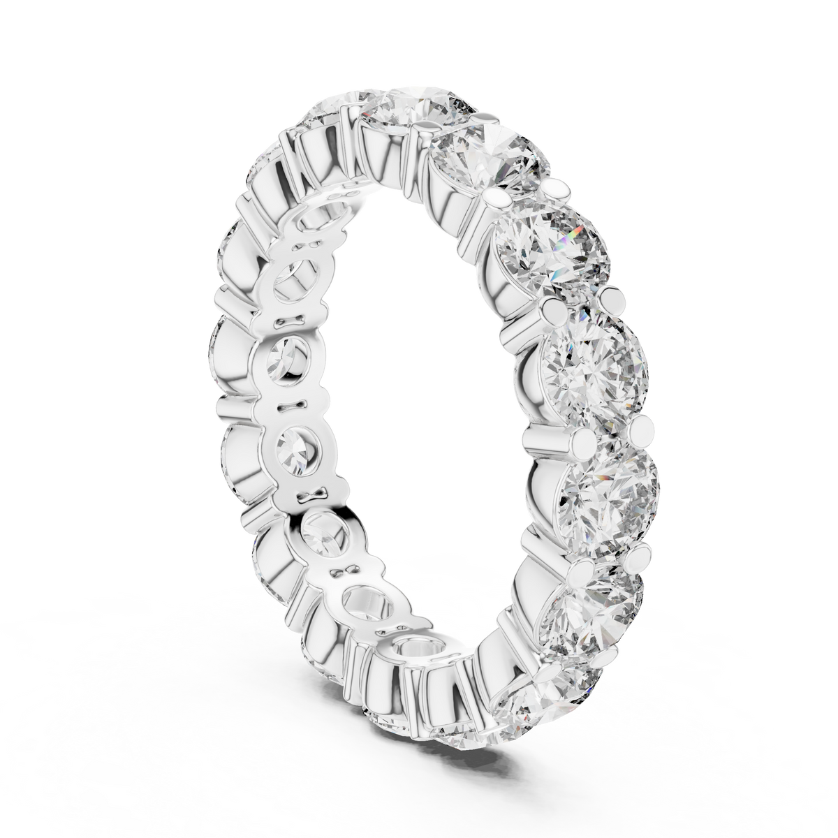 Omega Diamond Ring
