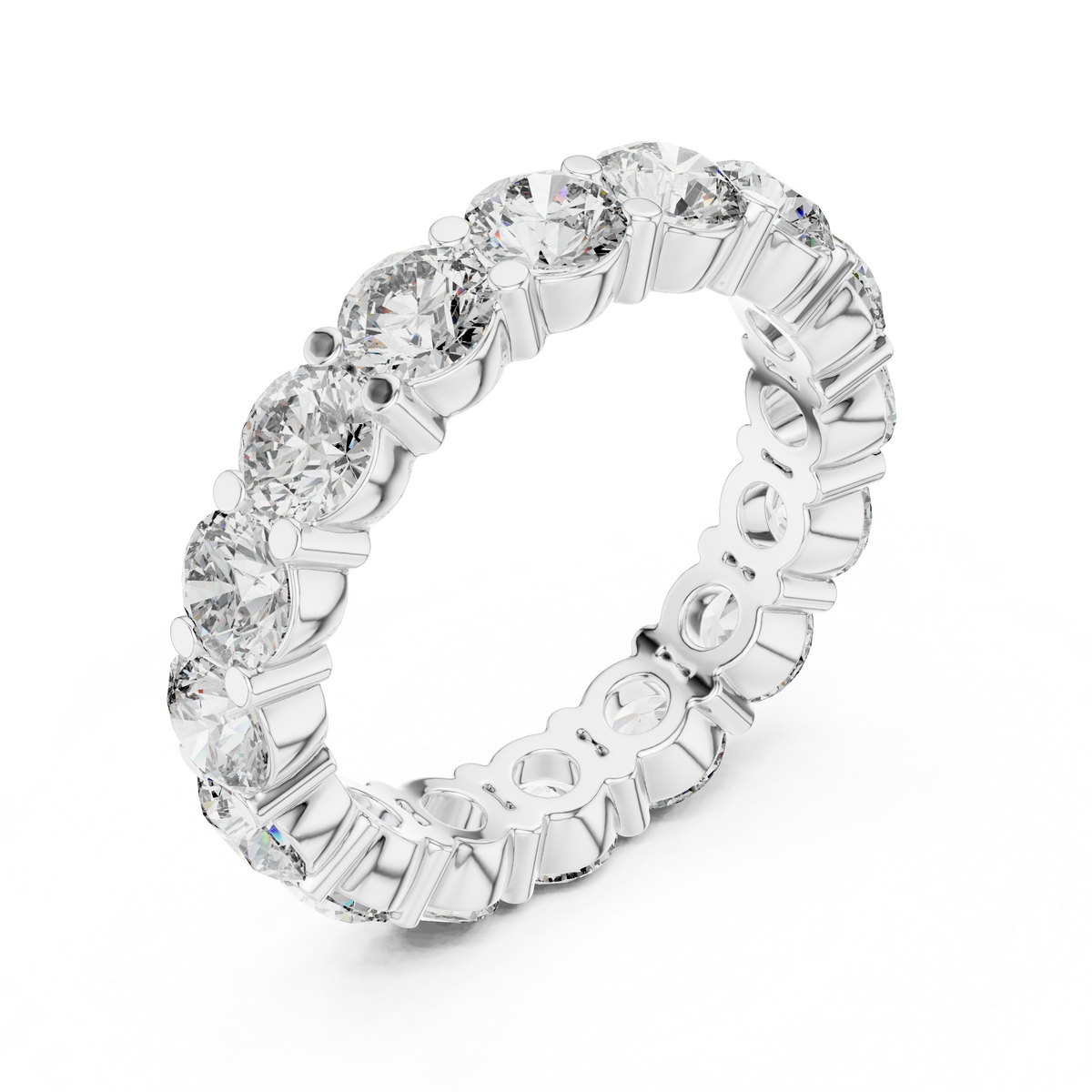 Omega Diamond Ring