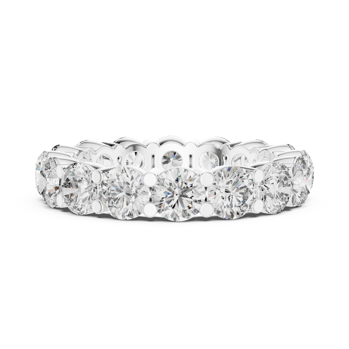 Omega Diamond Ring