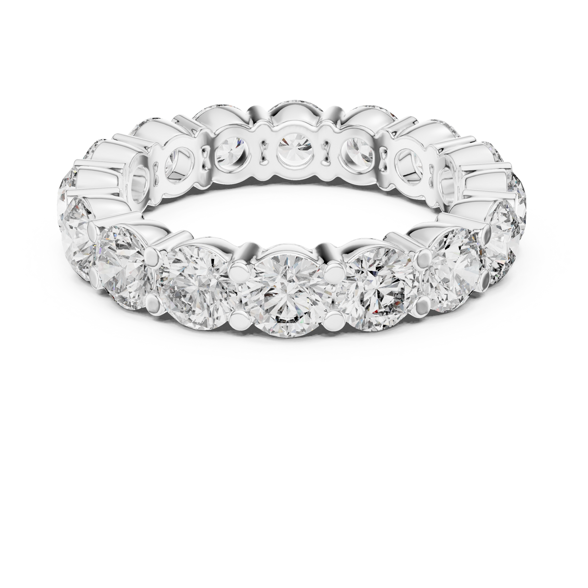 Omega Diamond Ring