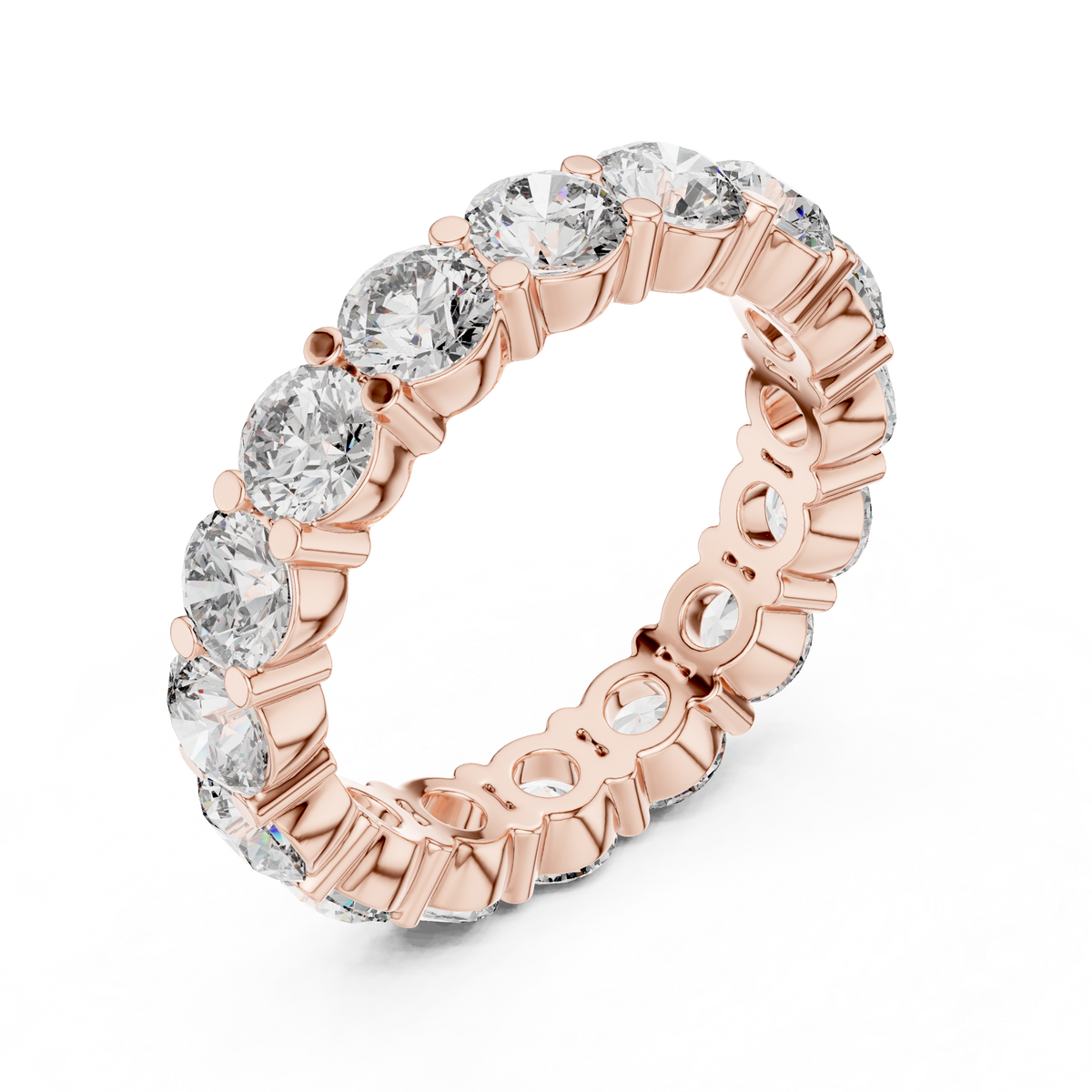 Omega Diamond Ring