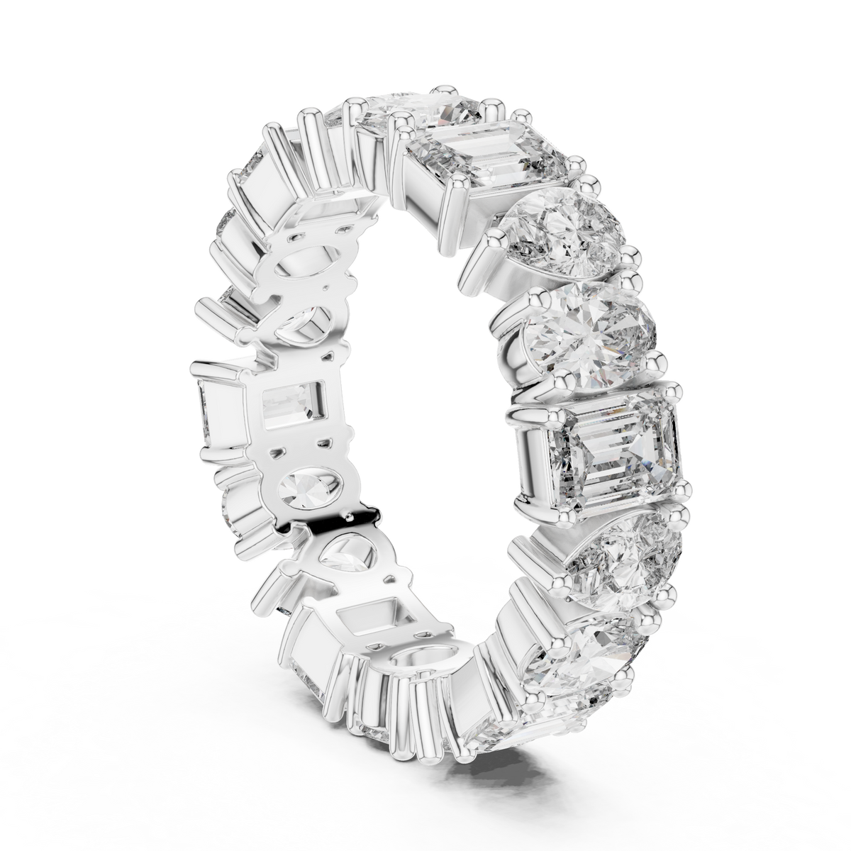 Alpha Diamond Ring