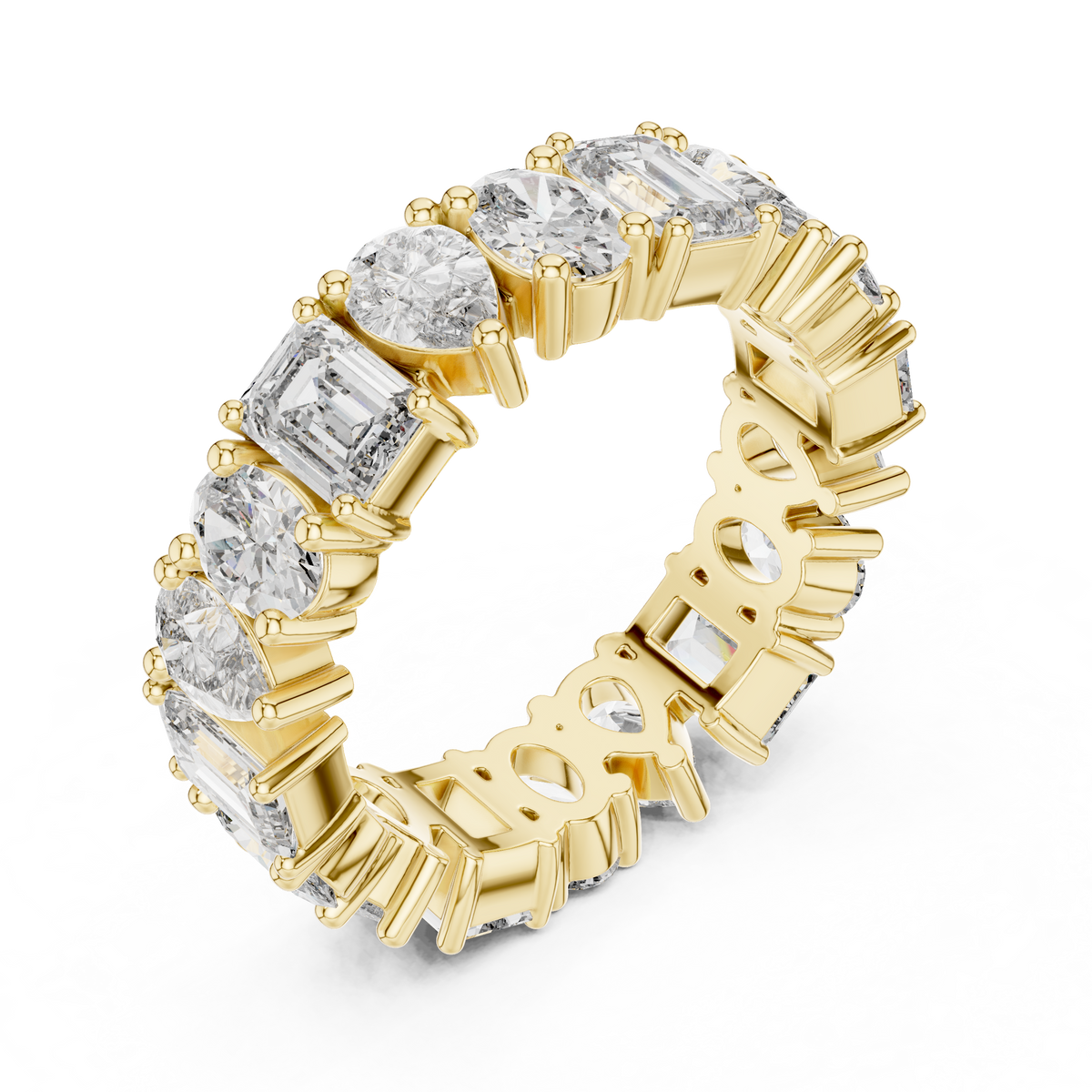 Alpha Diamond Ring