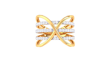 Rosa Diamond Ladies Ring