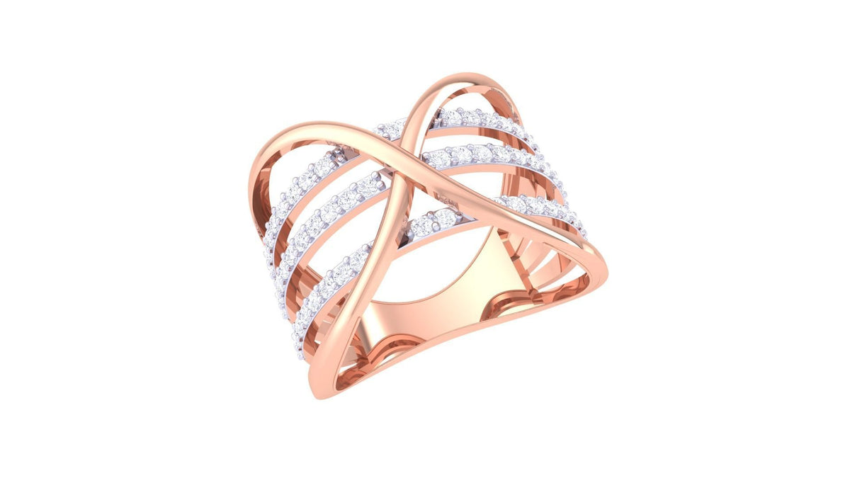 Rosa Diamond Ladies Ring