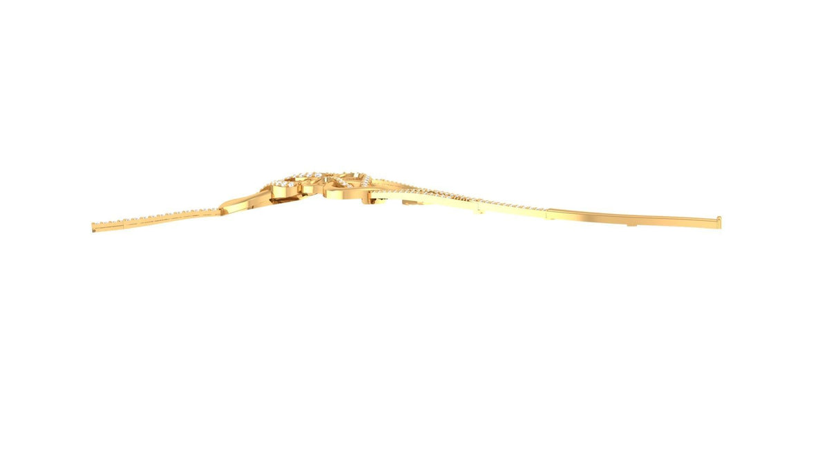 Zinnia Diamond Necklace
