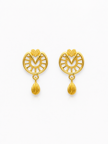 Hridaya Drop Earrings