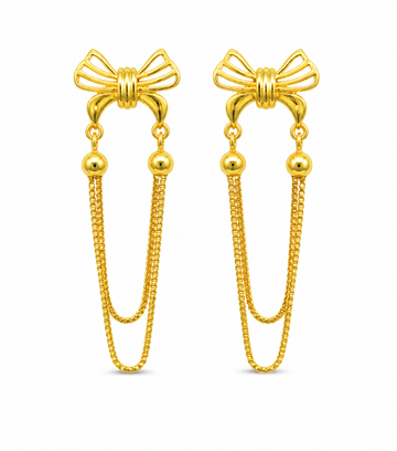 Ribbon Raaga Earrings
